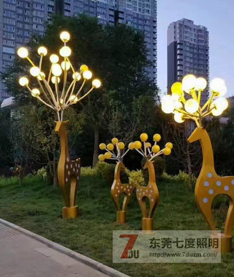 梅花鹿香蕉视频最新网址灯安装现场实拍效果图