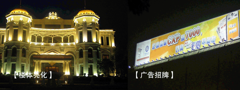 东莞香蕉视频官网照明LED投光灯在投光照明中的6大应用场所